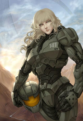 Halo's Blonde Space Marines Have More Fun