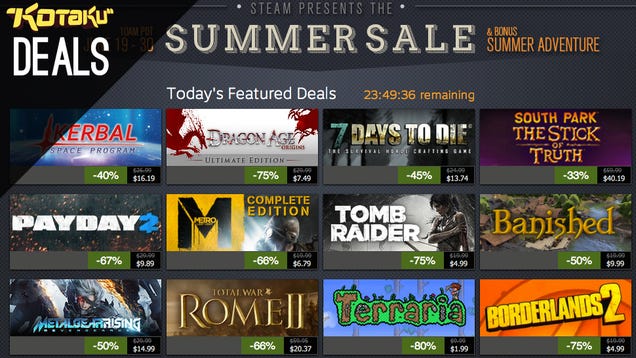 Steam Sale Finale, GOG Finale, and The Best Deals for June 29, 2014