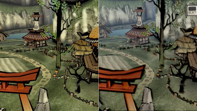 How Does HD Okami Compare to the Original? See for Yourself.