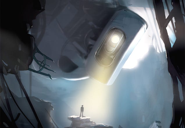 Some Valve Art From Portal & DOTA 2