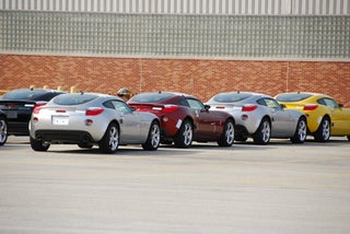 2009 Pontiac Solstice Coupes Apparently Rolling Off Assembly Line