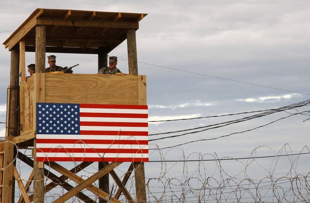 The U.S. tries to pay Cuba about $4,000 a year to lease Guantanamo Bay