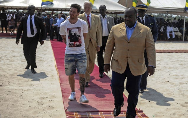 Lionel Messi's PR Trip To Africa Did Not Go Well