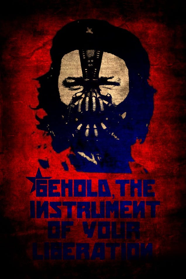 Dark Knight Rises fan art will be the instrument of your jubilation