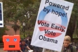 Presidential Election Rocks The Robot Vote