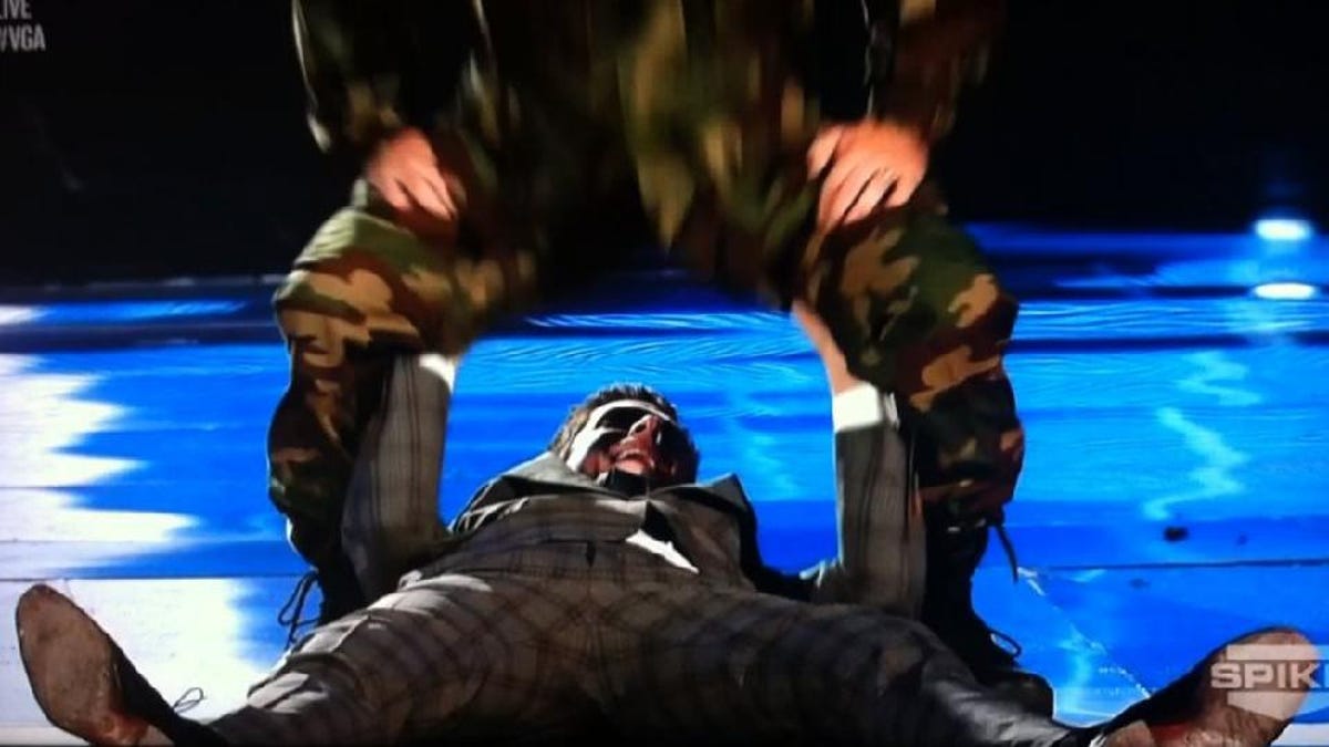 Video Game Awards Show Host Gets Teabagged. This Ain't the Oscars.