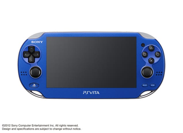 The PlayStation Vita Now Comes in Red and Blue