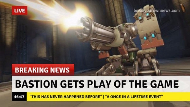 It's Time To Stop Being Salty About Bastion In Overwatch