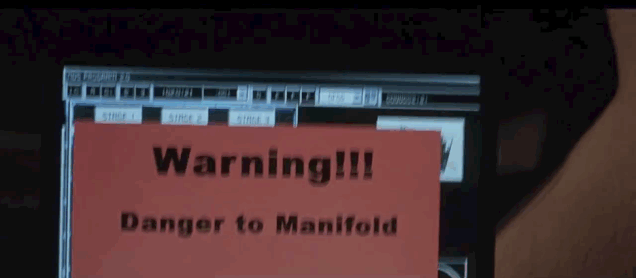 danger to manifold