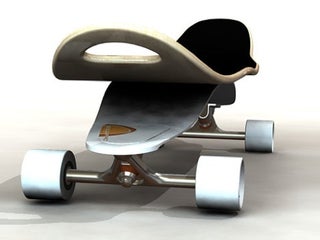 SoulArc Skateboard Has One Big Spring for Surf-Alike Goodness