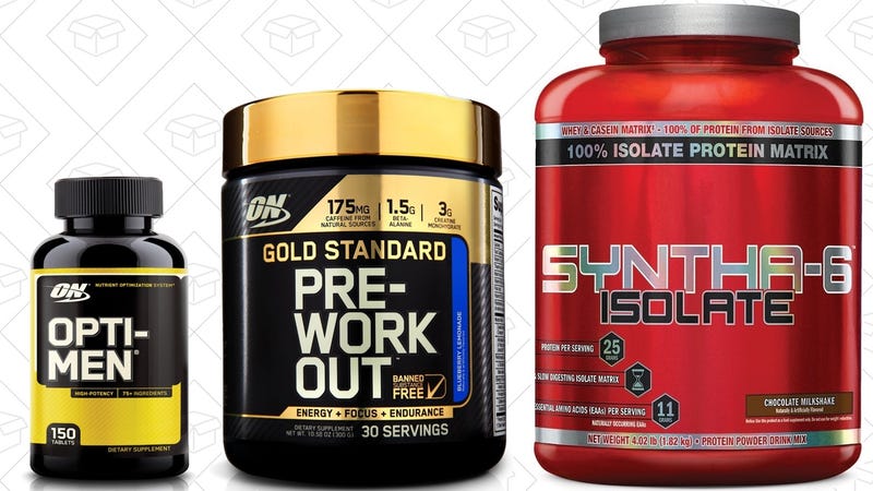 Save Big--And Get Big--On Optimum Nutrition and BSN Supplements, Today Only on Amazon