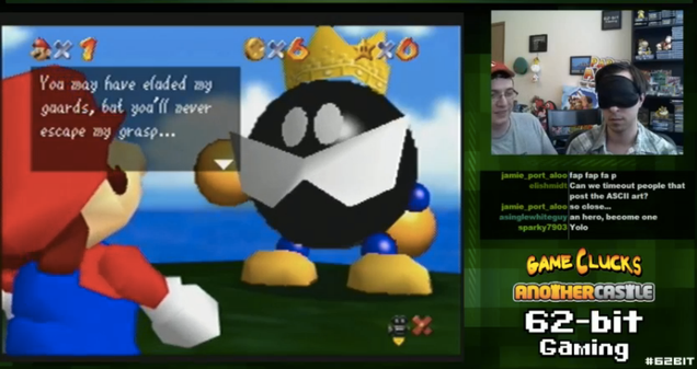 Watch A Guy Play Through Mario 64 Blindfolded