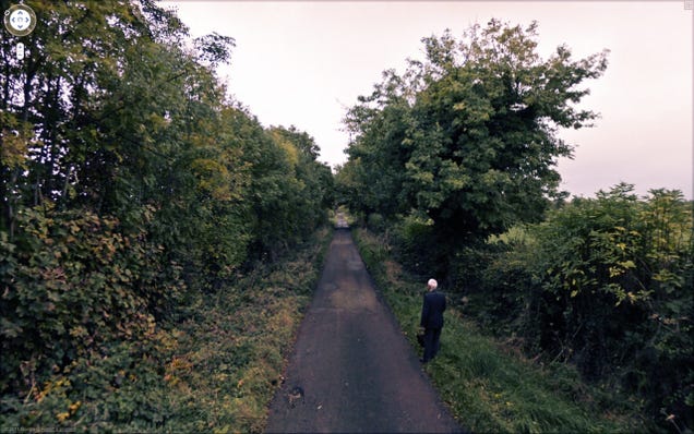 Weirdo Google Street View scenes invade the realm of high art