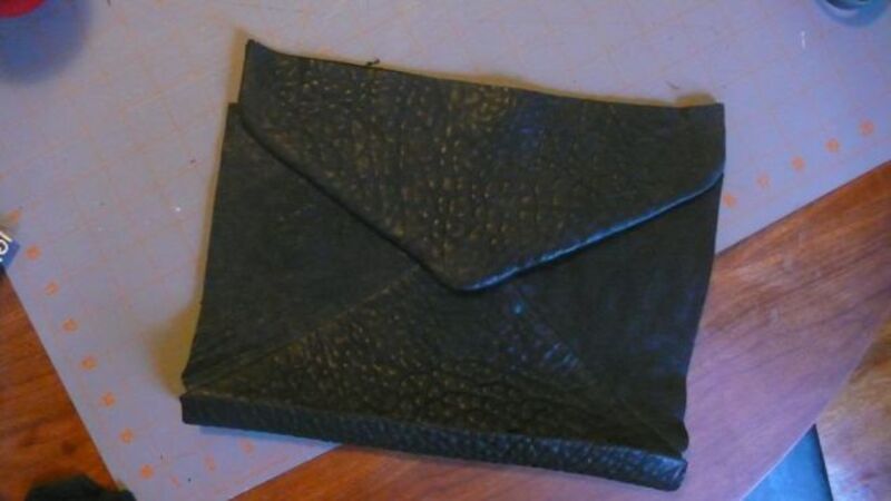 How To Make An Envelope Clutch