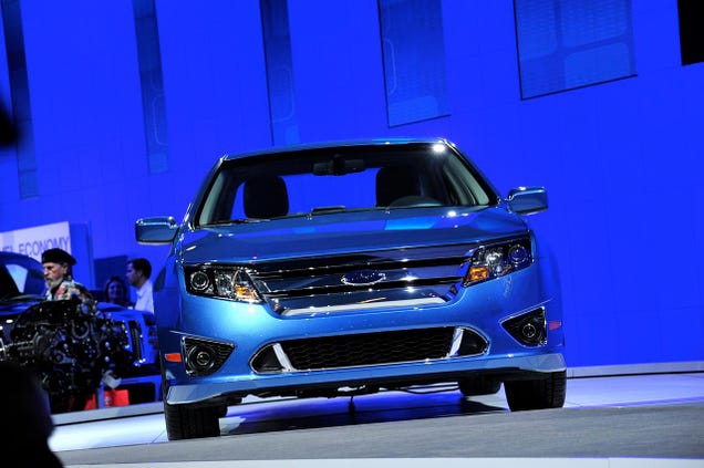 2010 Ford Fusion Sport Hybrid Revealed Live