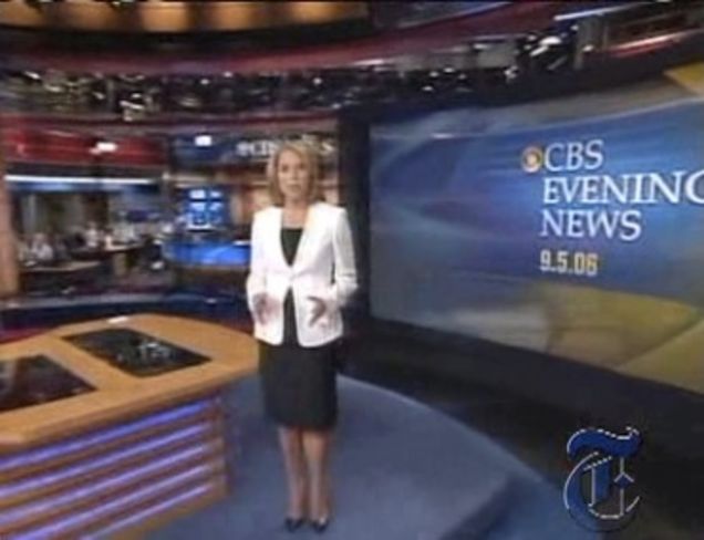 Update: Katie Couric Celebrated Her First CBS Anchor Broadcast with a Dance of Gin