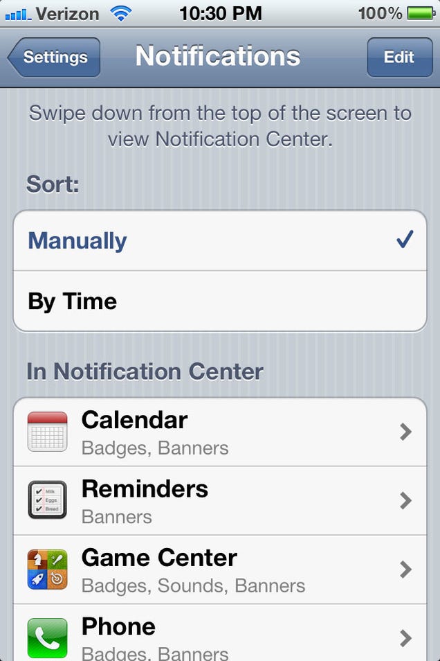 Apple iOS 5 gallery