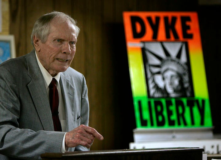 Ex Westboro Baptist Church Leader Fred Phelps Is Finally Dying 