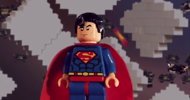 Superman Isn't Too Happy With The Lego Movie's Ending