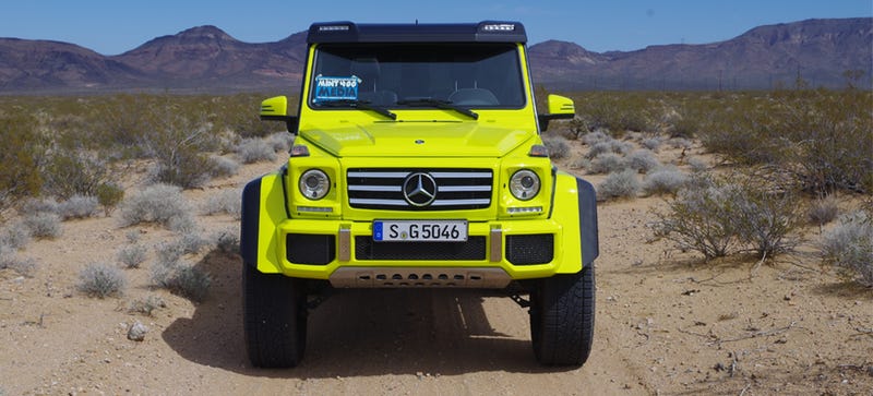 What Do You Want To Know About The Mercedes G500 4x4²?