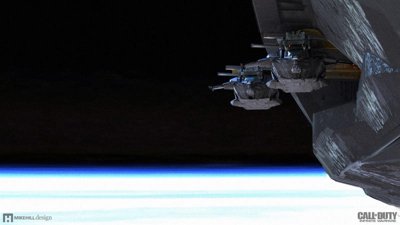 Infinite Warfare Has Some Very Cool Spaceships