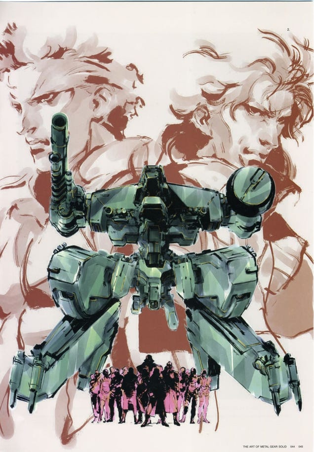 Metal Gear Ain't Metal Gear Without Yoji Shinkawa's Iconic Art
