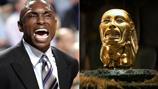 Separated at Birth: NBA Coach Avery Johnson, and the Hovitos Fertility Idol from Raiders of the Lost Ark?