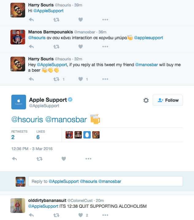 People Can Finally Tweet Their Tech Problems Directly to Apple