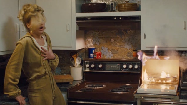 Watch Jennifer Lawrence Blow Up A Microwave in American Hustle