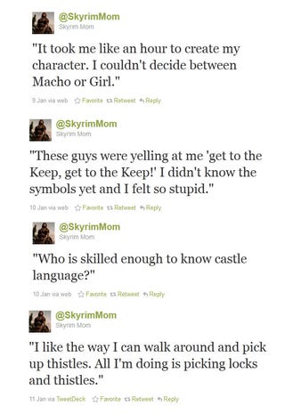 "Skyrim Mom" is the Only Twitter Account You Need to Read Today
