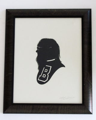 Victorian paper silhouettes of famous (and infamous) scifi characters