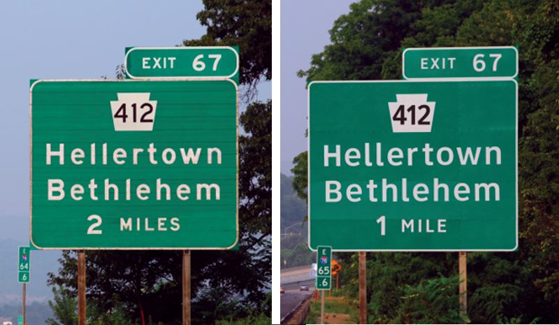 Decade Long Federal Test To Replace Highway Sign Font Made Legibility Worse