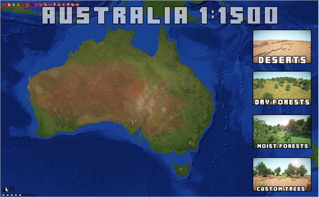 Someone Is Re-Building The Entire Planet In Minecraft