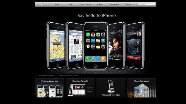 Every Apple.com Homepage From the Last 15 Years