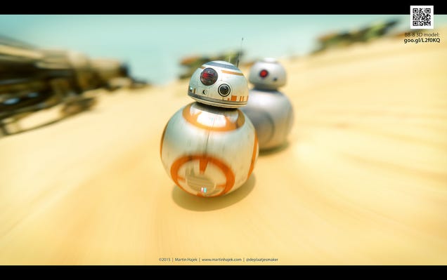 If Apple Made BB-8 Droids, They'd Be Adorable