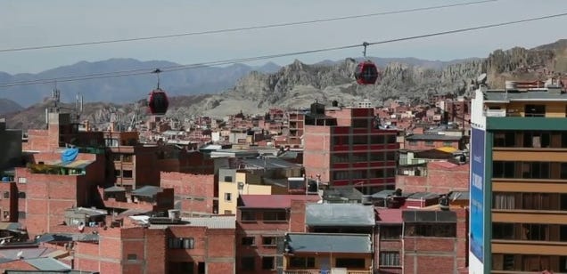 Watch How Bolivia Built the World's Longest Urban Cable Car System