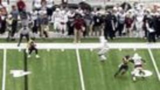 Texas A&amp;M Assistant Keeps Hitting WVU Players On The Sideline