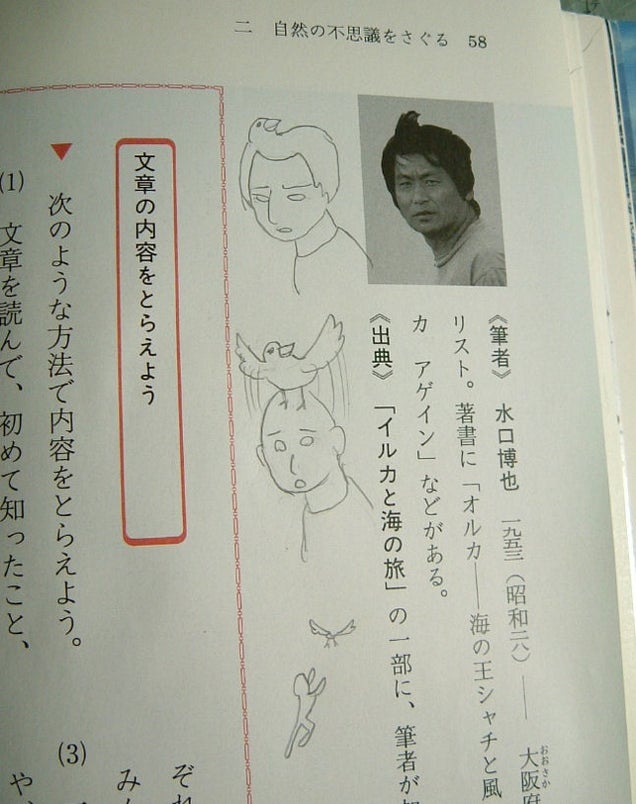 If You're Going to Deface Your School Books, Do It Well. Like This.