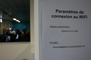 Top Ten Reasons The Paris Auto Show Press Room Sucks