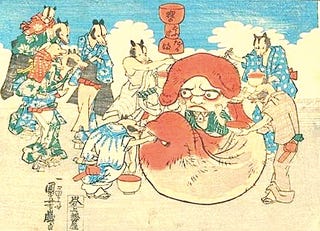 The Raccoon Scrotum Monster, and Other Awful Creatures from 1800s Japanese Artwork (NSFW)