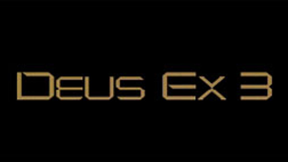 Deus Ex 3 Guy Says Deus Ex 1 Was "Kinda Slow"