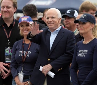 Curt Schilling Puts the Moves on Cindy McCain?
