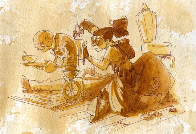 Hey Disney, this is the steampunk princess movie we want!