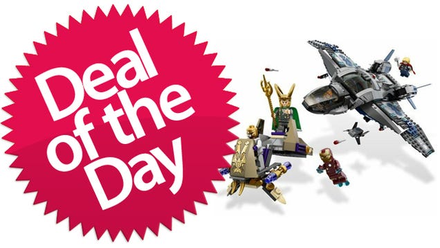 This LEGO Avengers Quinjet Is Your Homemade-Spoiler-Alert Deal of the Day