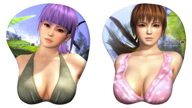 The Dead or Alive 5 Mousepads Are Pretty Much What You'd Expect