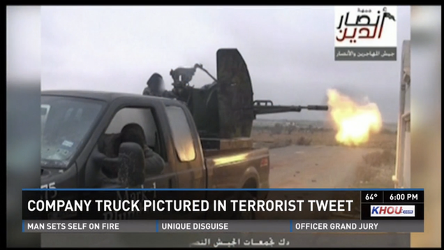 Texas Plumber's Old Work Truck Ends Up With Islamic Terrorists In Syria