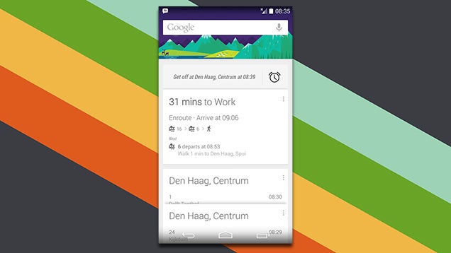 Google Now Adds Alarms For Your Stop on Public Transit