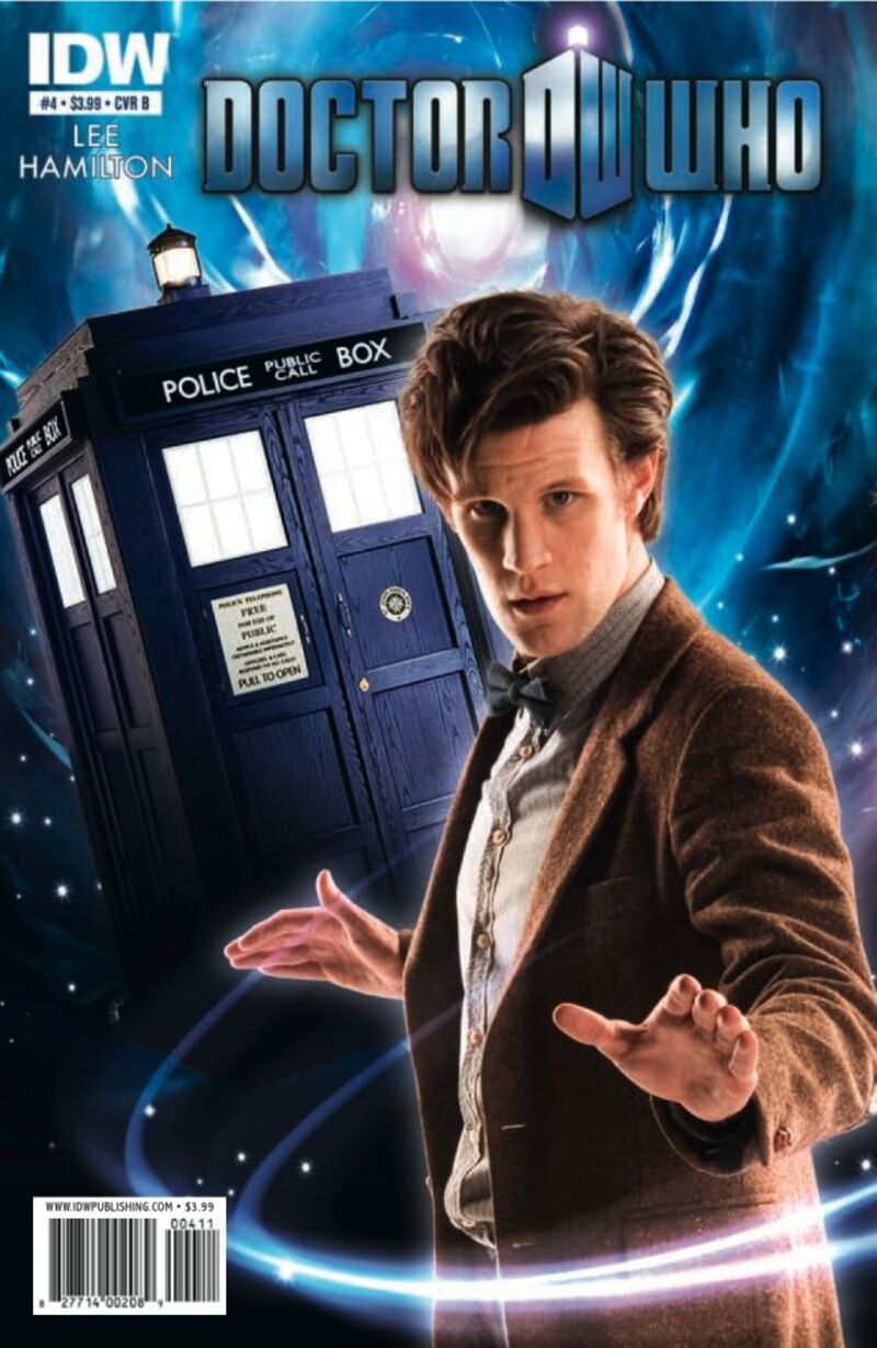 Check out a 7-page preview of IDW's Doctor Who comic: it's the 11th Doctor vs. Jack the Ripper!