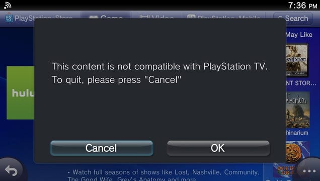 PlayStation TV Isn't What You Want It To Be