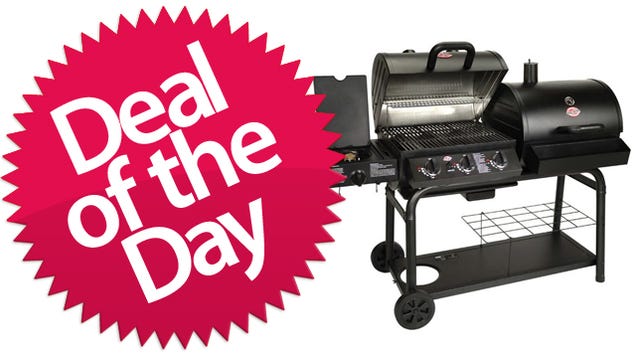 This Gas And Charcoal BBQ Is Your Grill-Baby-Grill Deal of the Day
